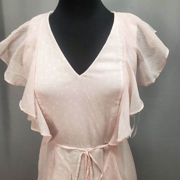 Tommy Hilfiger Polka Dot Petal Rose Organza Dress Size 6 - Picture 10 of 10